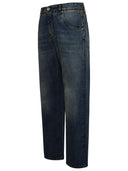 Jean en coton bleu Etro