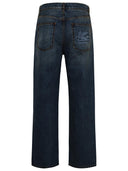 Jean en coton bleu Etro
