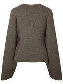 Khaite Camel Cashmere Icon Cardigan