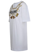 Moschino White Cotton Dress