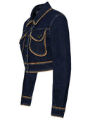 Moschino Blue denim jas