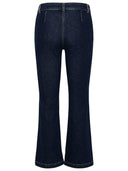 Jeans de mezclilla azul moschino