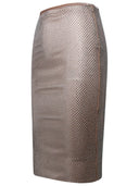Sportmax Senior Silver Viscose Skirt