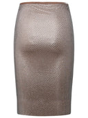 Sportmax Senior Silver Viscose Skirt