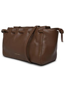 Mansur Gavriel 'Bloom' Small Brown Lear Crossbody Bag