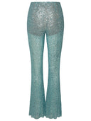 Self Portrait Aquamarine Polyamide Pants