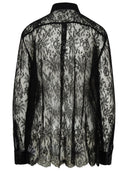 Dolce & Gabbana Black Lace Shirt