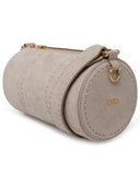 Max Mara Small 'Nabukrolls' Bag In Sand Nubuck