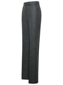 Max Mara 'Radioso' Two Tone Virgin Wool Pants