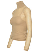 Max Mara 'Stresa' Beige Virgin Wool Sweater