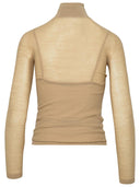 Max Mara 'Stresa' Beige Virgin Wool Sweater