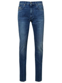 Versace Light Blue Cotton Jeans