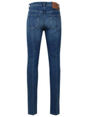 Versace Light Blue Cotton Jeans