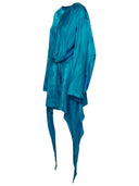 Attico Louie Light Blue Viscose Dress
