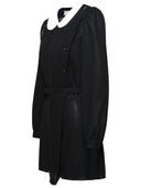 Maison Margiela Black Wool Dress
