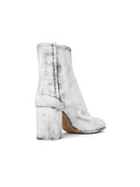 Maison Margiela 'Tabi Bianchetto' Black And White Lear Boots