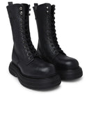 Chiara Ferragni 'Ghirls' Black Marted Lear Amphibious Boots