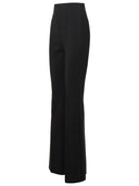 Sportmax 'Clown' Black Stretch Wool Pants