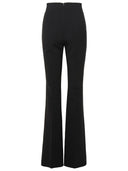 Sportmax 'Clown' Black Stretch Wool Pants
