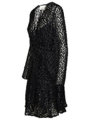 Isabel Marant 'Usmara' Black Silk Blend Dress