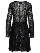 Isabel Marant 'Usmara' Black Silk Blend Dress