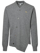 Comme des Garçons Shirt Grey Wool Cardigan