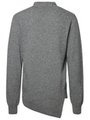 Comme des Garçons Shirt Grey Wool Cardigan