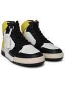 Buscemi 'Air Jon' Sneakers blancs blancs et jaunes
