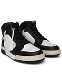 Buscemi 'Air Jon' Black And White Lear Sneakers