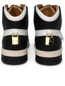 Buscemi 'Air Jon' Black And White Lear Sneakers