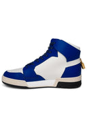 Buscemi 'Air Jon' White And Blue Lear Sneakers