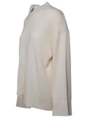 P.A.R.O.S.H. Cream Cashmere Blend Sweater