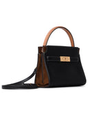 Tory Burch Lee Radziwill Black Lear Tasche