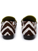 Tory Burch 'Ballerina' Brown Calf Lear Loafers