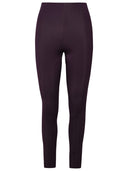 Leggings di miscela poliammide borgogna Andamane