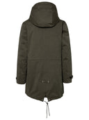 Ten C 'Core' parka dans le mélange en nylon vert