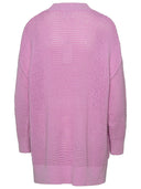 Brodie Cashmere Pink Hemp Blend Cardigan