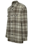 Ami Paris Two Tone Wool Shirt