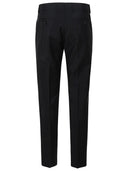 Ami Paris Black Virgin Woll Mischhose