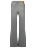Jeans di cotone grigio ami paris