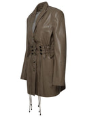 Mannei 'Irbid' Beige Lear Blazer