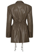 Mannei 'Irbid' Beige Lear Blazer