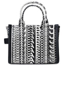 Marc Jacobs () Small 'Tote' Bag In Black Lenticular Fabric
