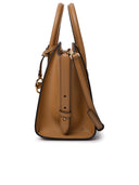 Michael Michael Kors Pale Peanut 'Avril' Small Lear Bag