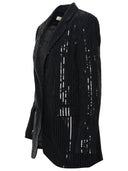 Michael Michael Kors Blazer In Black Triacetate Blend