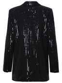 Michael Michael Kors Blazer In Black Triacetate Blend