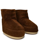 Moonboot 'Low Top Icon' Hazelnut Suede Boots