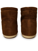 Moonboot 'Low Top Icon' Hazelnut Suede Boots