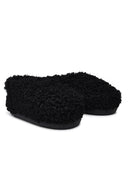 Sandali in poliestere nero "banda moonboot"