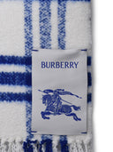 Écharpe en laine blanche Burberry